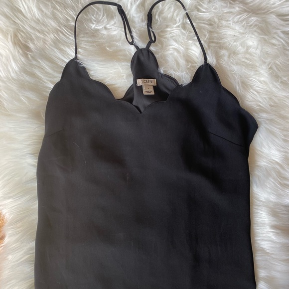 J Crew Scallop Neckline Top - Picture 2 of 6